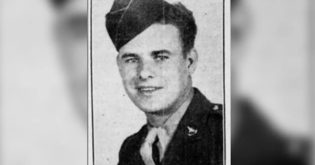 The Gunner Who Fell From the Sky…Without a Parachute. The Story of Sgt. Alan E. Magee 10 alan magee newspaper photo