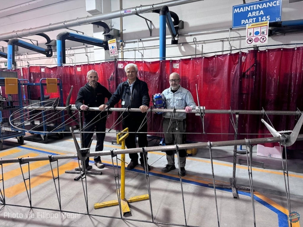 Work Continues On Savoia-Marchetti S.55X Reproduction After Volandia Unveiling 13 alettoni S.55 Villella