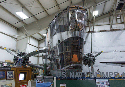 New England Air Museum to Hold Open Cockpit Day on Sunday, March 16 11 The Air Museum’s K-ship blimp car is the last of its type that survives.