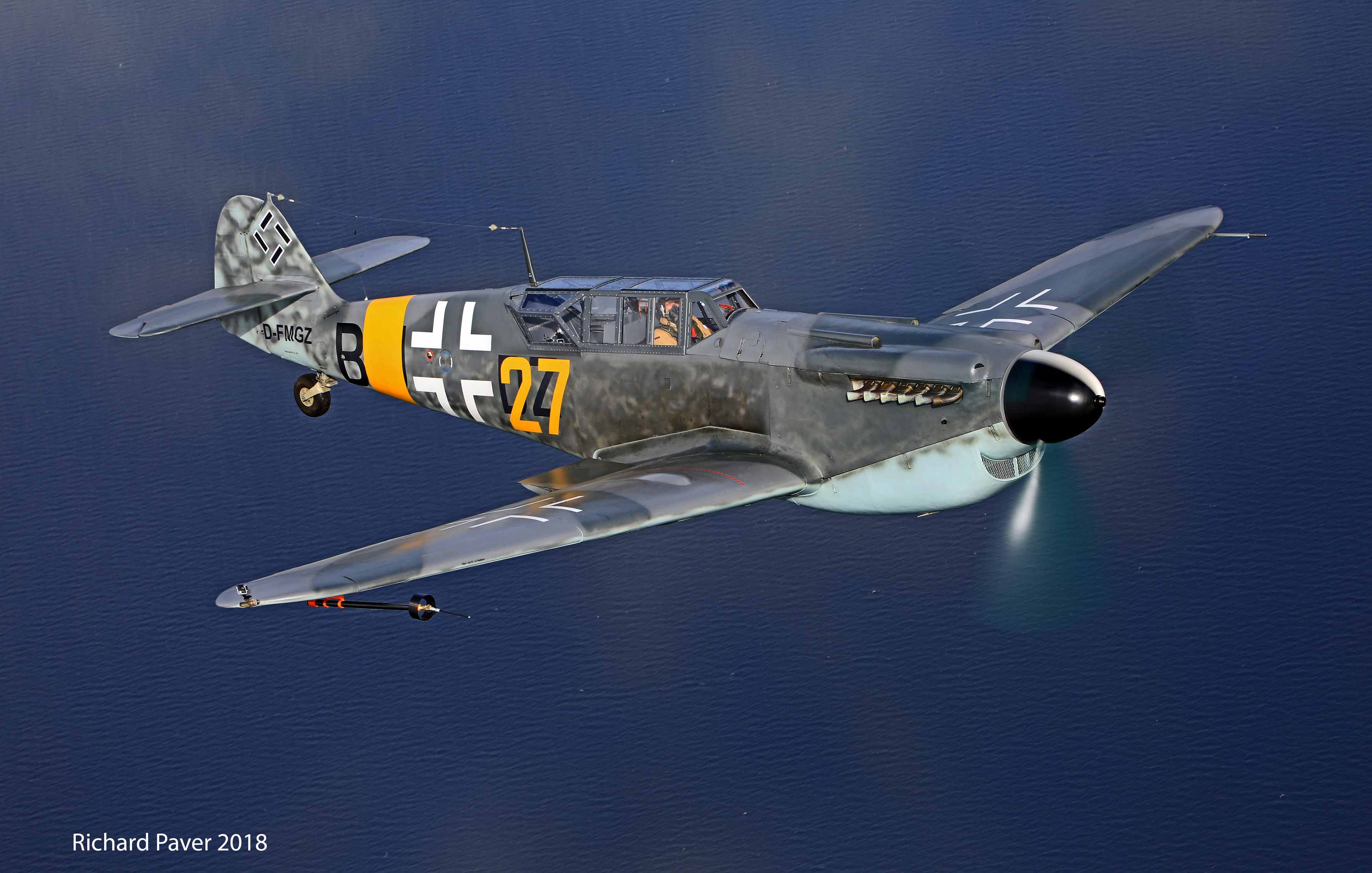 Boschung Global Sells Unique, Two-Seat Messerschmitt Bf 109G-12 11 boschung global aviation messerschmitt bf109 g12 d fmgz 3