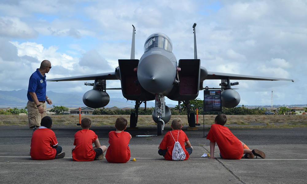 Pacific Aviation Museum Pearl Harbor - Summer Youth Activities 14 boys3
