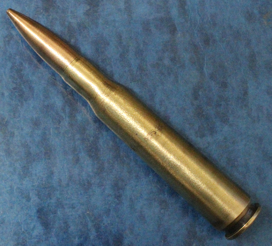 XP-82 Twin Mustang - January 2016 - Restoration Update 22 One example of the many period, deactivated .50 calibre rounds which Reilly will soon press into machine-gun belts to give the armament bays the appearance of being fully loaded. (photo via Tom Reilly)