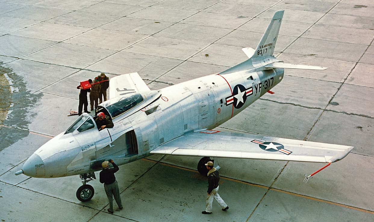 Today in Aviation History: First Flight of the North American YF-93 17 c49ce62dd46939cd5de728aa6efea99341cc41f7