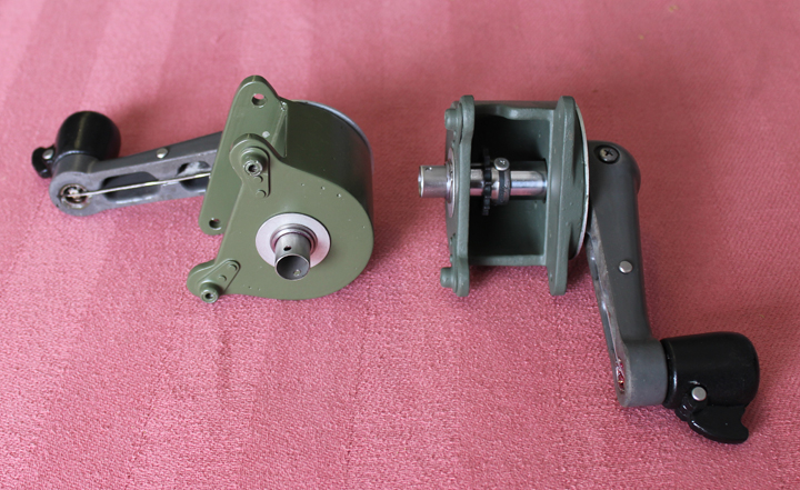 XP-82 Twin Mustang - September, 2014 Restoration Update 20 The two recently finished canopy cranks. (photo via Tom Reilly)