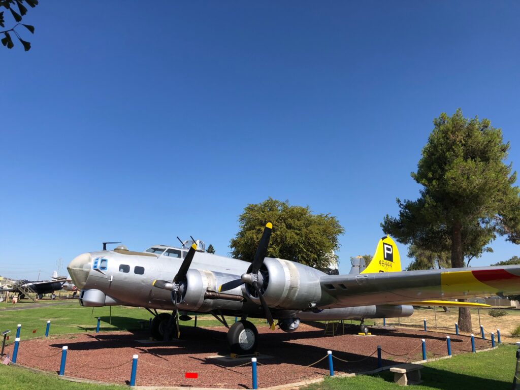 Castle Air Museum B-17 Honors “Treble Four” 17 castle air museum b 17