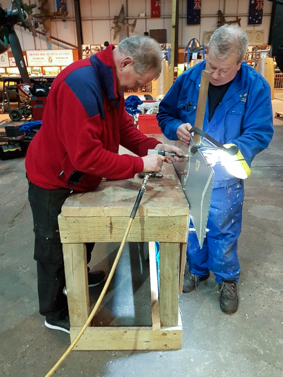 Lancaster NX611 ‘Just Jane’ – December 2017 Restoration Update 13 ce1b7b21 8b6d 44ef 9dad e8dcf2cda058