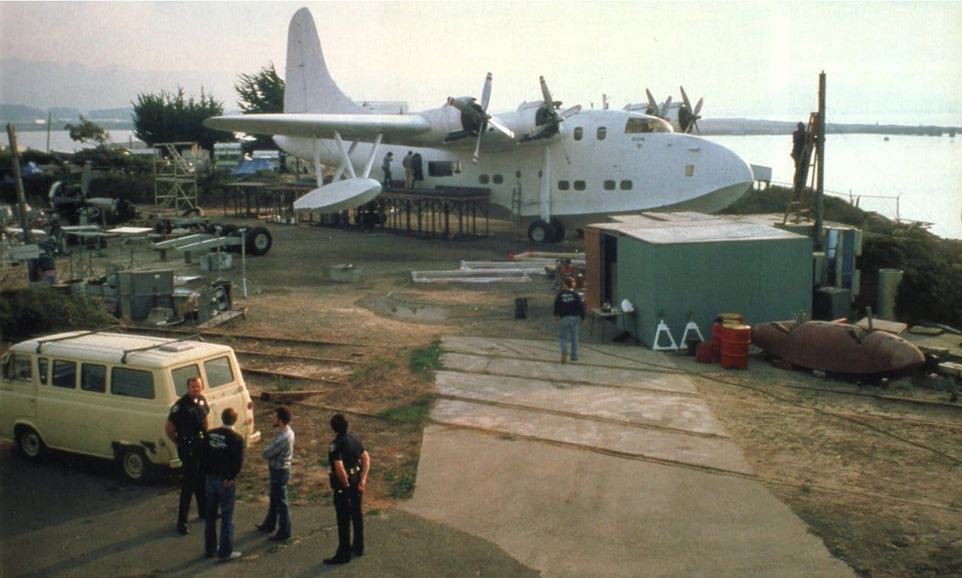 Short Solent at the Oakland Aviation Museum 25 china clipper replica indiana jones