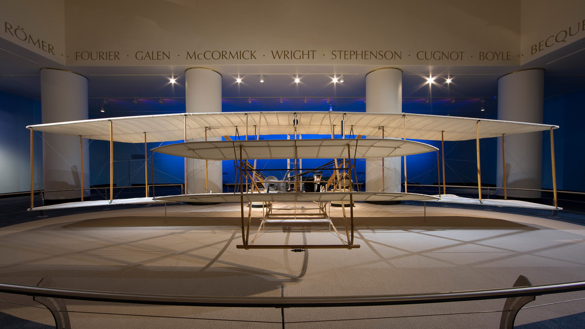 Adam's Profile Reports: Air and Space Exhibits at the Museum of Science and Industry, Chicago 35 csm trans wrightflyer aae3d4438f