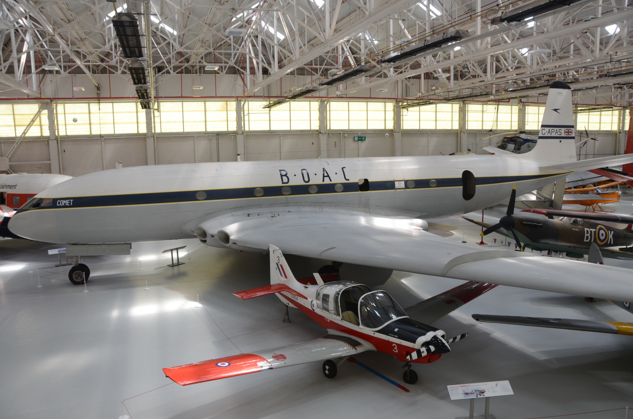 Last Surviving Short-Fuselage de Havilland Comet 1XB Transferred from RAF Museum Midlands to South Wales Aviation Museum 11 de Havilland DH106 Comet 1XB registered G APAS