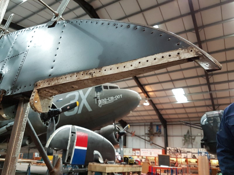 Lancaster NX611 'Just Jane' - November 2017 Restoration Update 23 e48f1273 401e 42d8 a960 61c1283f8e46