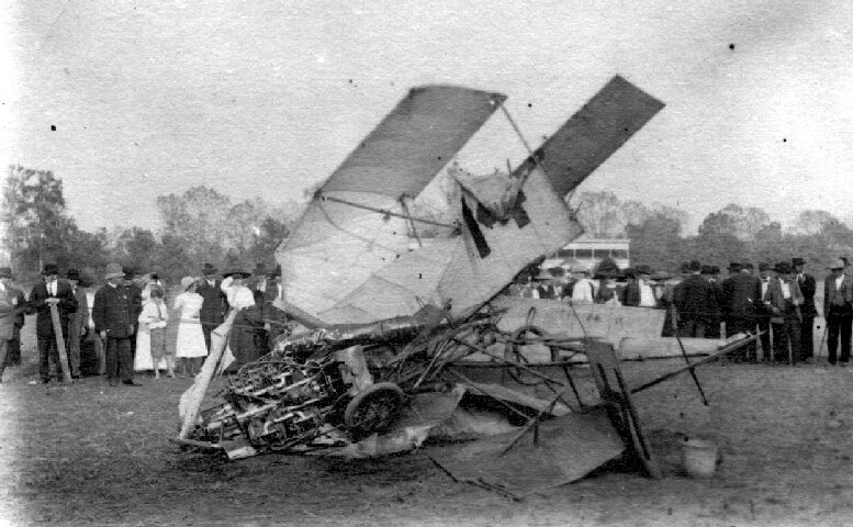 Today in Aviation History: Eugene Ely and the First Shipboard Aircraft Landing 22 elycrash 1