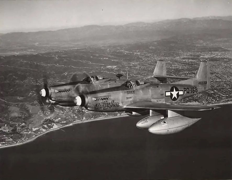 Today in Aviation History: The Long-Range Flight of the P-82 Twin Mustang Betty Jo 19 f 82b on display betty jo flew from hawaii to new york on feb 27 28 1947 a distance of 5051 miles the longest non stop flight ever made by a propeller driven fighter betty jo cam e1740742225987