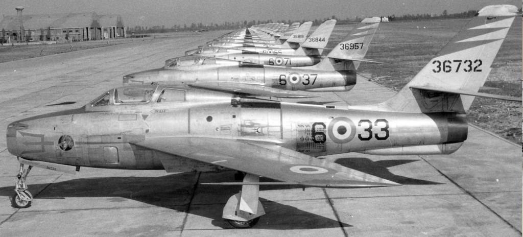 Aeronautica Militare Marks 40 Years of Panavia Tornado Operations 13 f 84 Thunderstreak 6a Aerobrigata