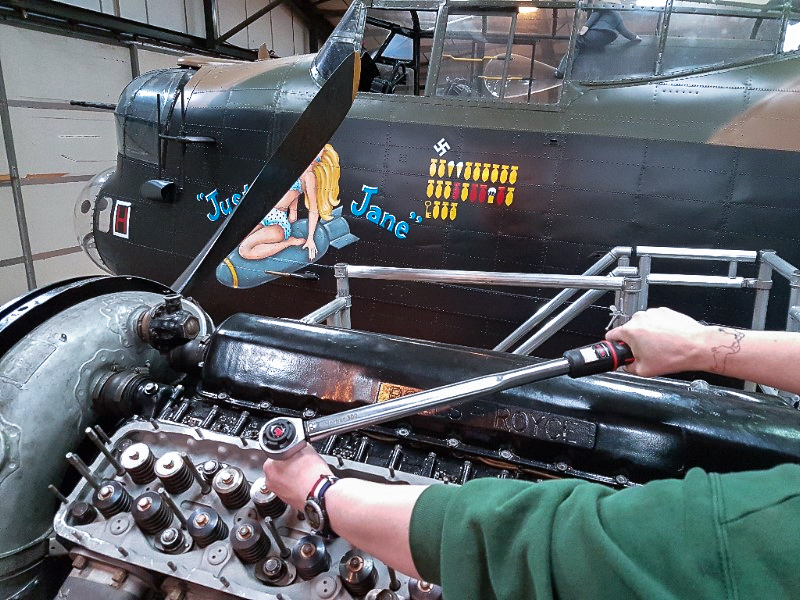 Lancaster NX611 ‘Just Jane’ – December 2017 Restoration Update 18 fec268e9 6351 45c0 b09d ea0021da4366