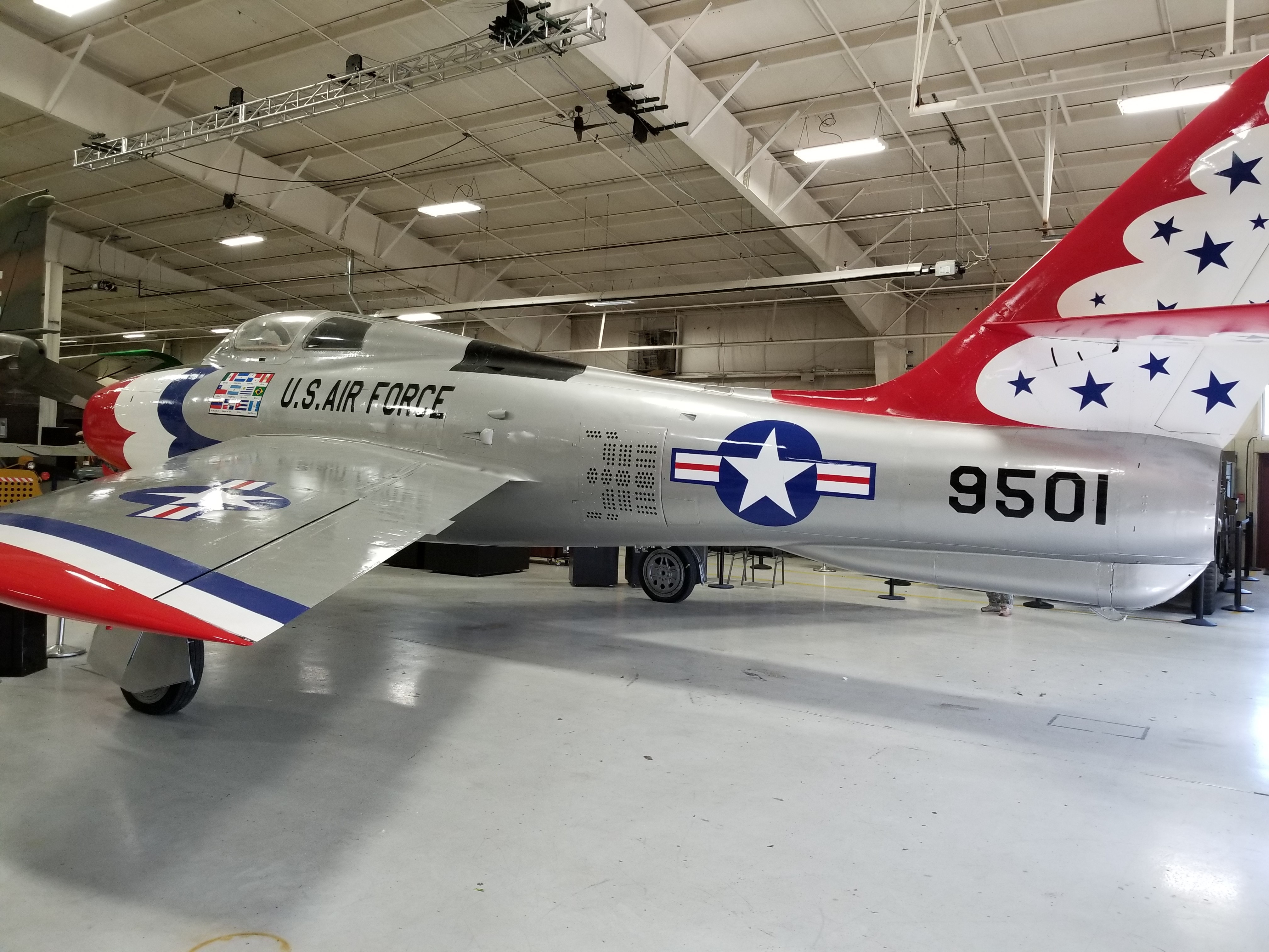 Restoring a Republic F-84F Thunderstreak at the Yankee Air Museum 14 finished