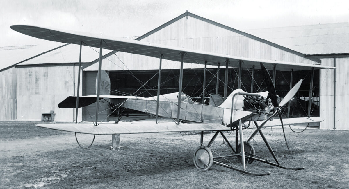 Today in Aviation History: First Flight of the Royal Aircraft Factory B.E.2 14 havilland be1 british 1200x652 1