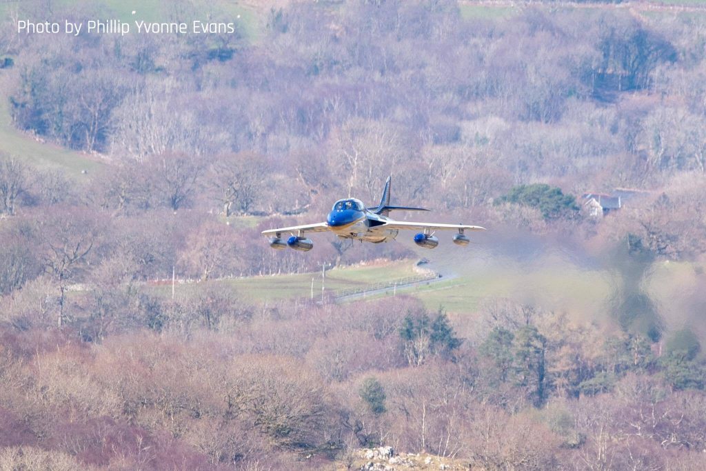 A Ghost From The Past: Hawker Hunter Soars Through the Mach Loop 17 hawker Hunter XE668 Phillip Yvonne Evans 4