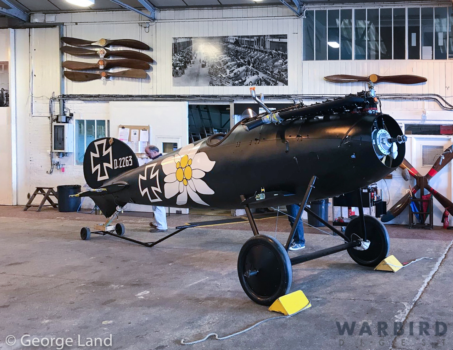 Albatros D.Va Fighter Arrives At Old Warden 10 image003