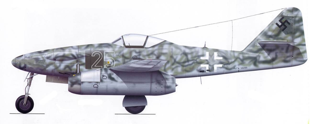 Adam's Profile Reports: Messerschmitt Me 262A-1a/U3 500453 (FE-4012) 12 image004 2