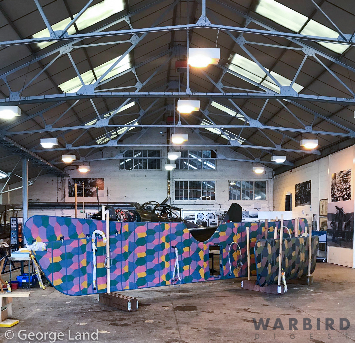 Albatros D.Va Fighter Arrives At Old Warden 13 image004