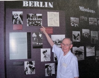 National Museum of the Mighty Eighth Air Force to Host Mighty Talks on March 7 About Historic Berlin Mission 10 john oneil jr in museum at berlin mission