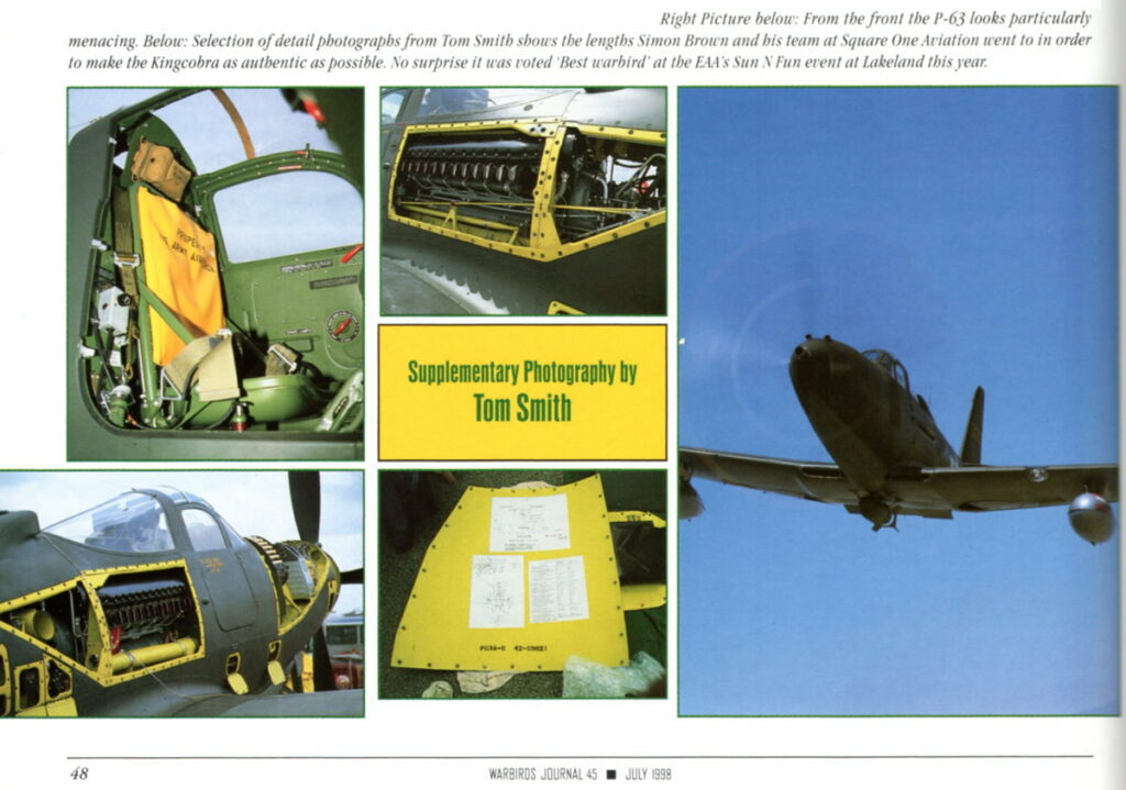 Historic Feature: Col Borman's Kingcobra 15 mcbotWarbirdsWorldwide 45 Borman Kingcobra 48