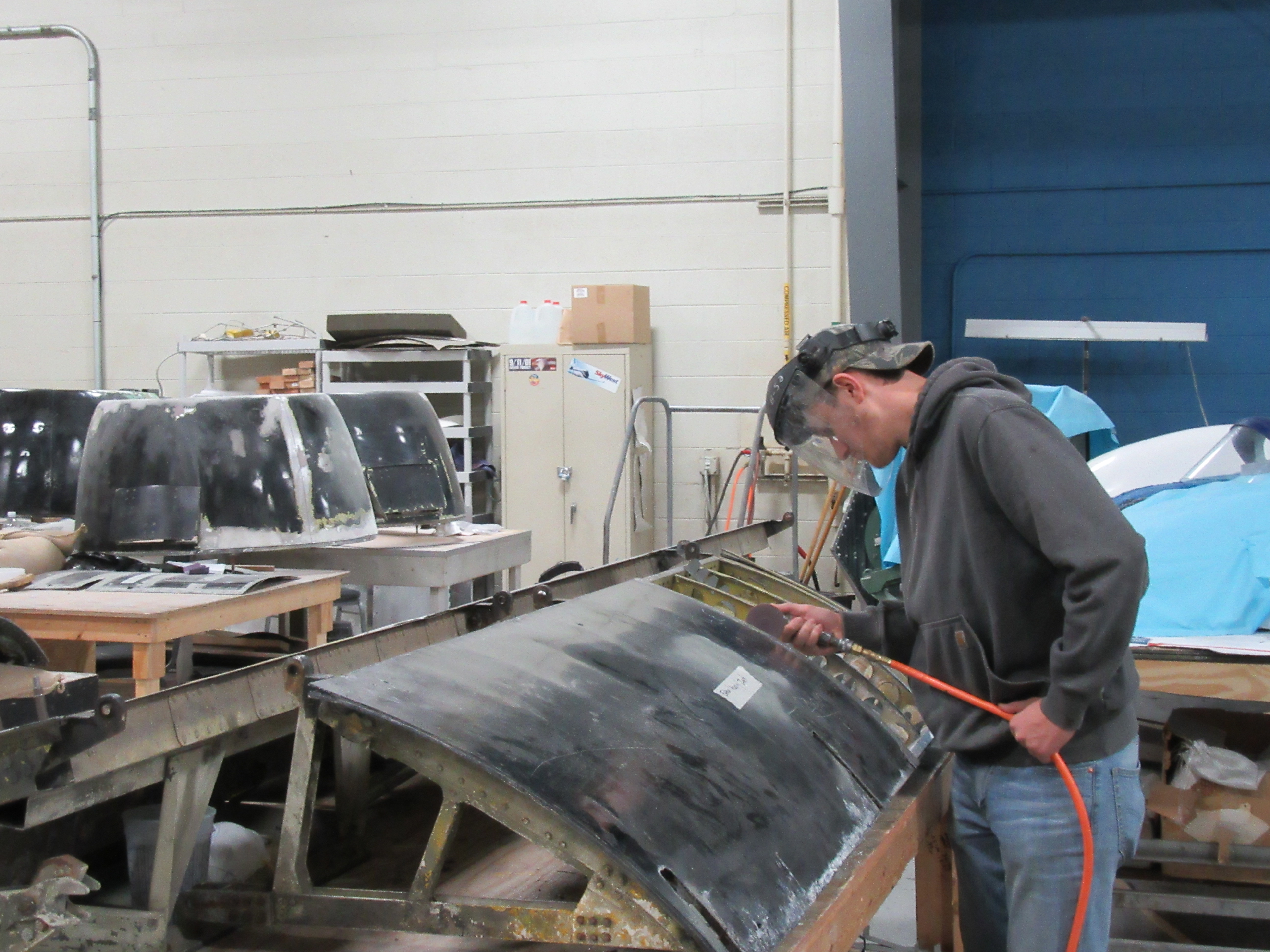 Restoring the Yankee Air Museum's Boeing B-52D Stratofortress 12 miat 3 2018