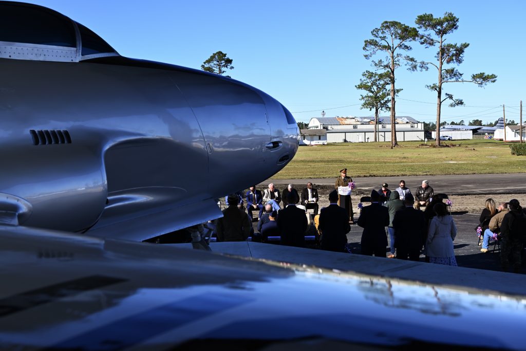 Values Of A National Hero Maj. Charles J. Loring Jr. Memorialized 11 msp MarcStPierre F80Dedication DouglasGA 241122 02