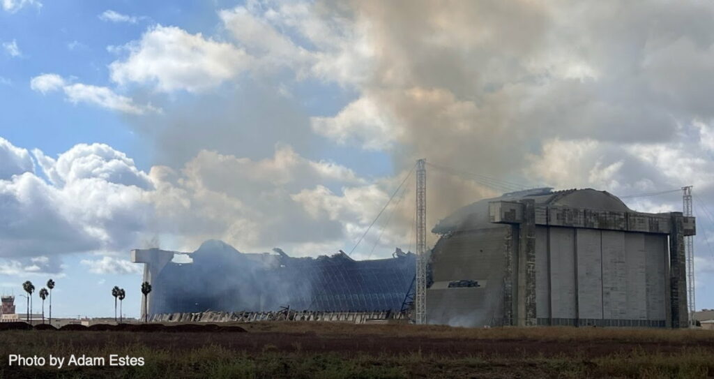 Fire Consumes Iconic WWII Blimp Hangar 12 mwIMG 5554