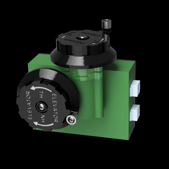 AuthentiKit: 3D-Printed Warbird Cockpit Flight-Sim Controls 10 p40b trims