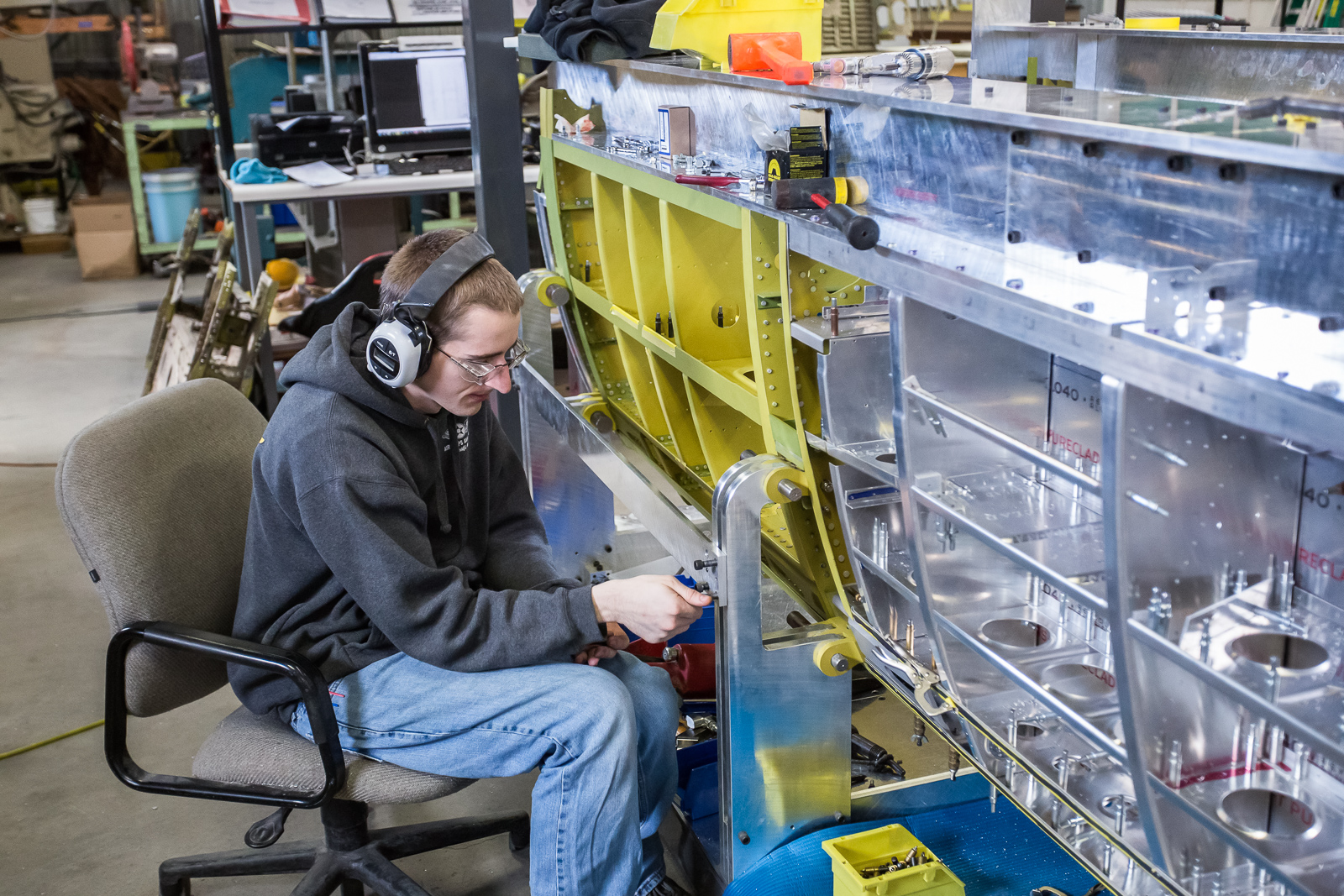 Texas Flying Legends Museum – P-47D Restoration Update – Mar/Apr 2018 23 p47d avg 20180329 p8