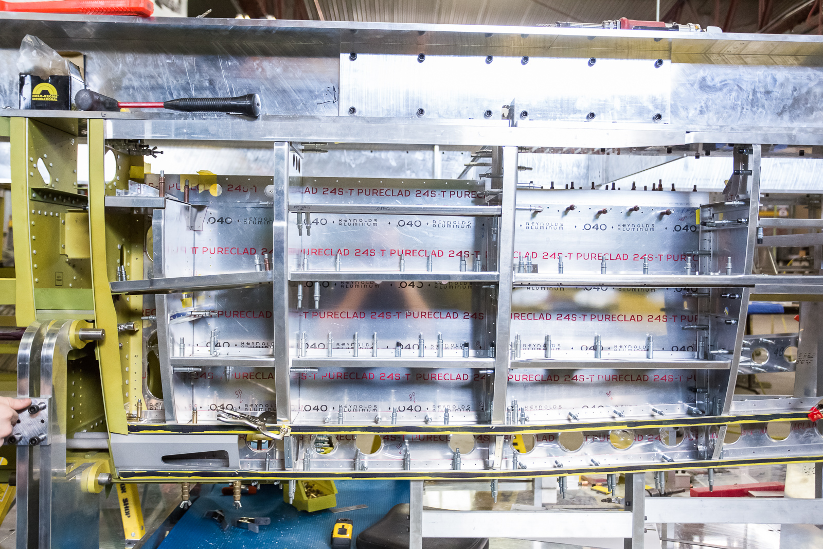 Texas Flying Legends Museum – P-47D Restoration Update – Mar/Apr 2018 20 p47d avg 20180329 p9