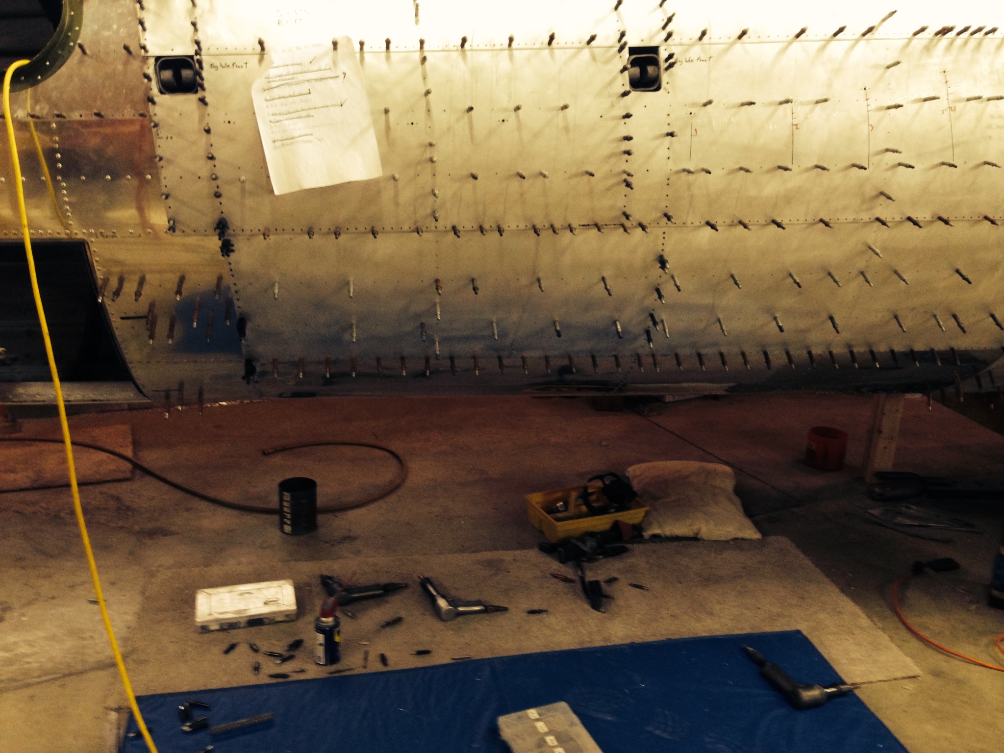 B-17E Desert Rat - April Restoration Update 10 photo 3