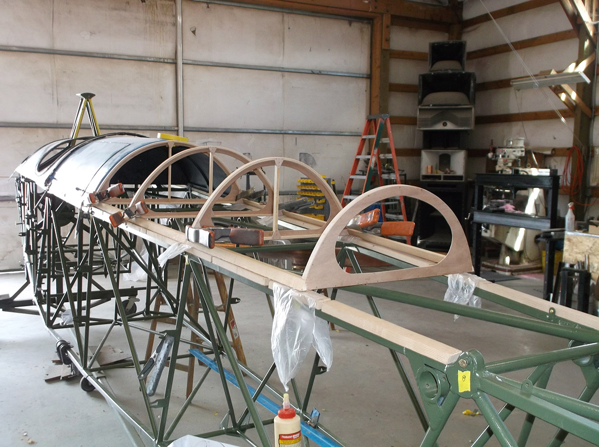 Tuskegee Airman Fairchild PT-19A - Collings Foundation Restoration Update 14 pt19a restoration cockpit2