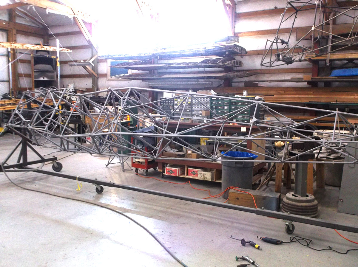 Tuskegee Airman Fairchild PT-19A - Collings Foundation Restoration Update 11 pt19a restoration tubing