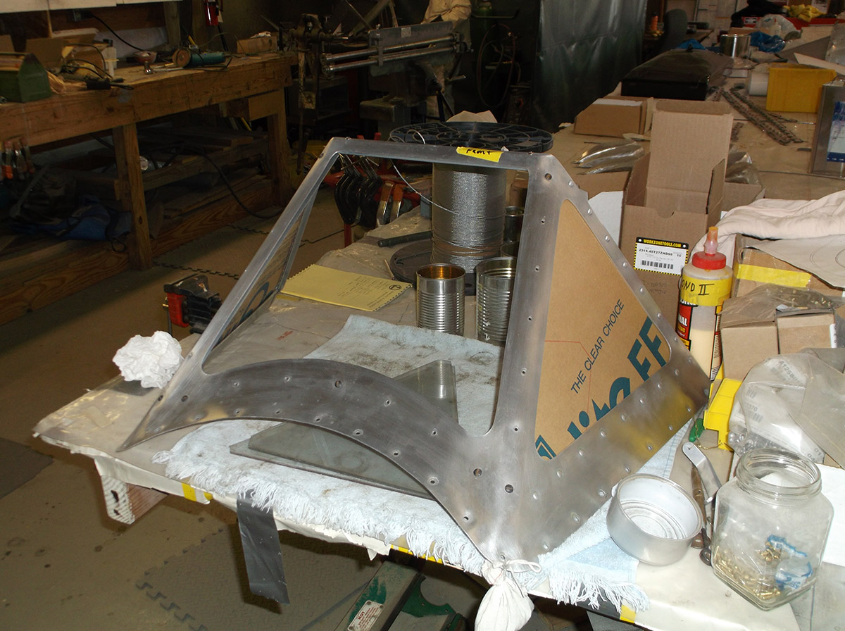 Tuskegee Airman Fairchild PT-19A - Collings Foundation Restoration Update 15 pt19a restoration windscreen