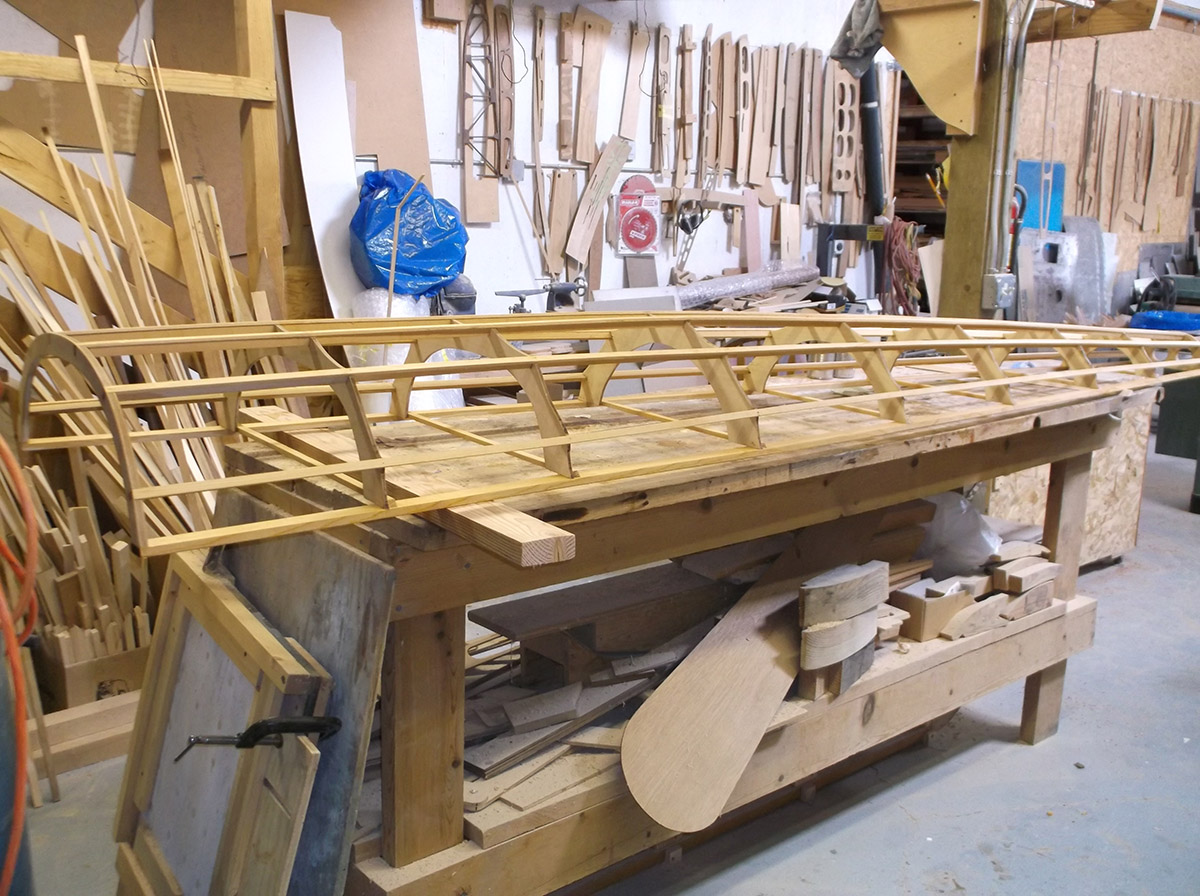 Tuskegee Airman Fairchild PT-19A - Collings Foundation Restoration Update 13 pt19a restoration wood