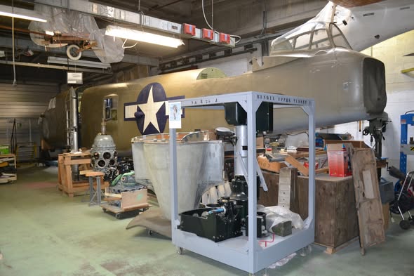 Catch-22 Star North American B-25 Mitchell Restoration Continues in Belgium 20