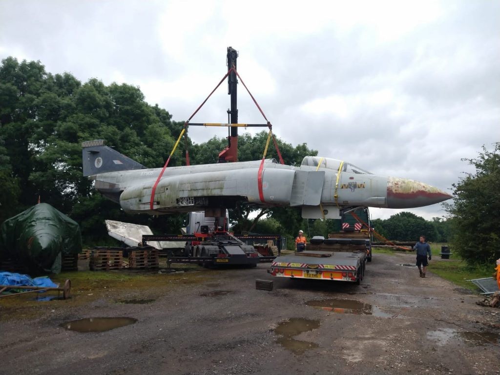 Former RAF Phantom IIs XT597 and XT905 Arrive at Cotswold Airport 14 ritish Phantom Aviation Group MattGilby