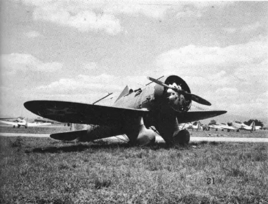 History of the Planes of Fame Air Museum’s P-26 Peashooter 17 s n 0672 at La Aurora Airport Guatemala 1957