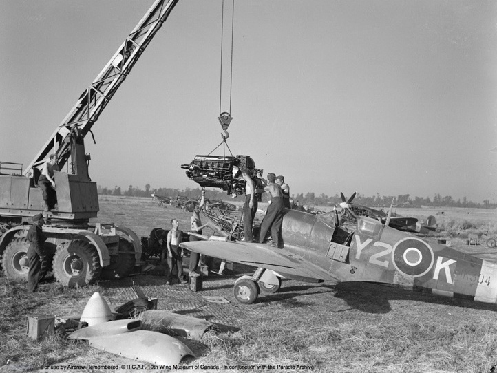 Platinum Fighter Sales Lists WWII Combat Veteran Spitfire IX PL344 11 spitfire mk304 442 sqn rcaf 6 2 w760