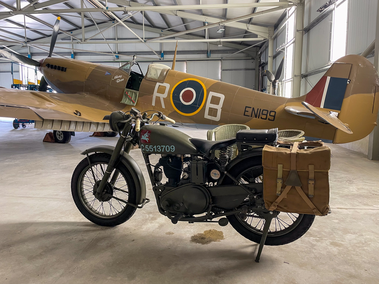 Adrian "Warby" Warburton: The Fearless RAF Pilot Who Redefined Aerial Reconnaissance in Malta 16 spitfire supermarine motorbike malta aviation museum