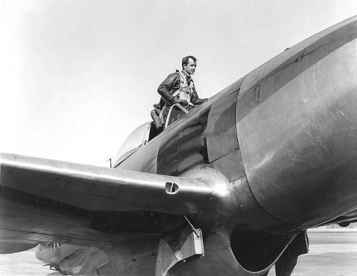 Today In Aviation History: First Flight of the Republic XP-72 11 test pilot with xp 72