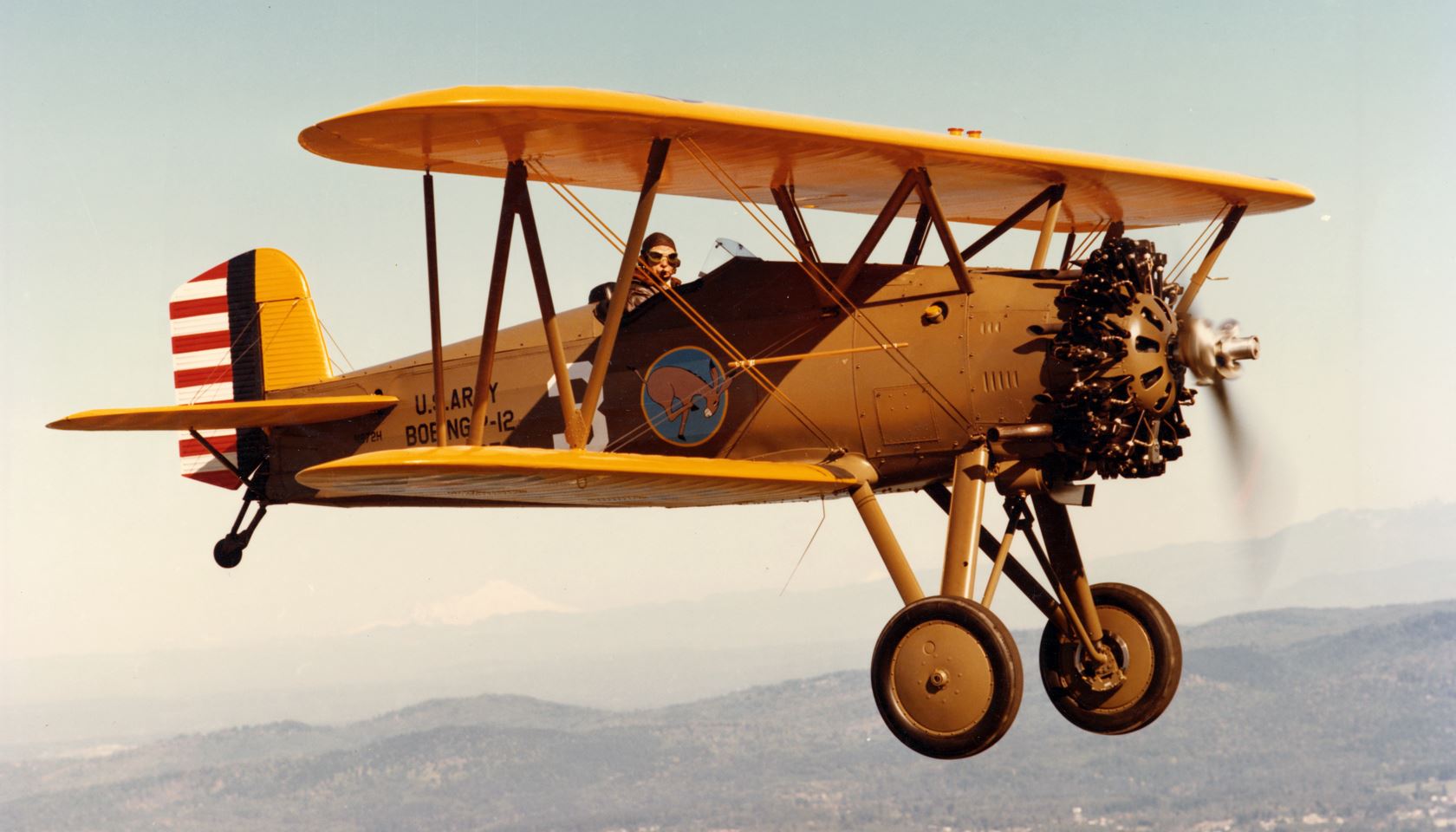 Randy's Vintage Profiles: Boeing Model 100 N872H 23 tmof boeing model p 12 flight 100 p1