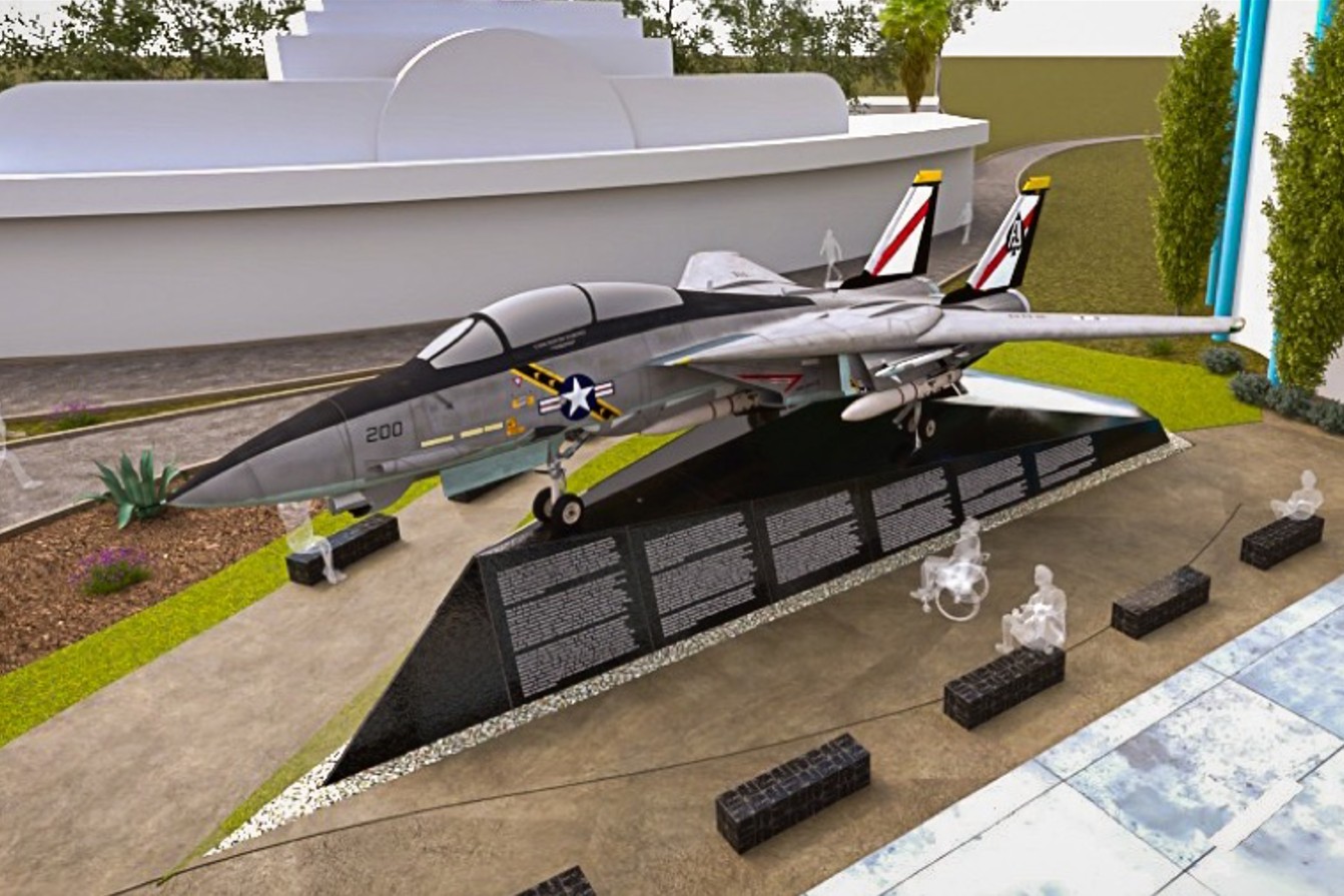 San Diego Air and Space Museum to Move F-14A Tomcat to Balboa Park 13 tomcat newsletter