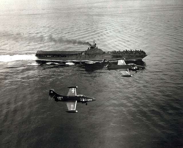 Today in Aviation History: Flying Blind 13 uss boxer cv 21 underway off korea on 6 august 1951 nnam2011003281014 a62ef8 640