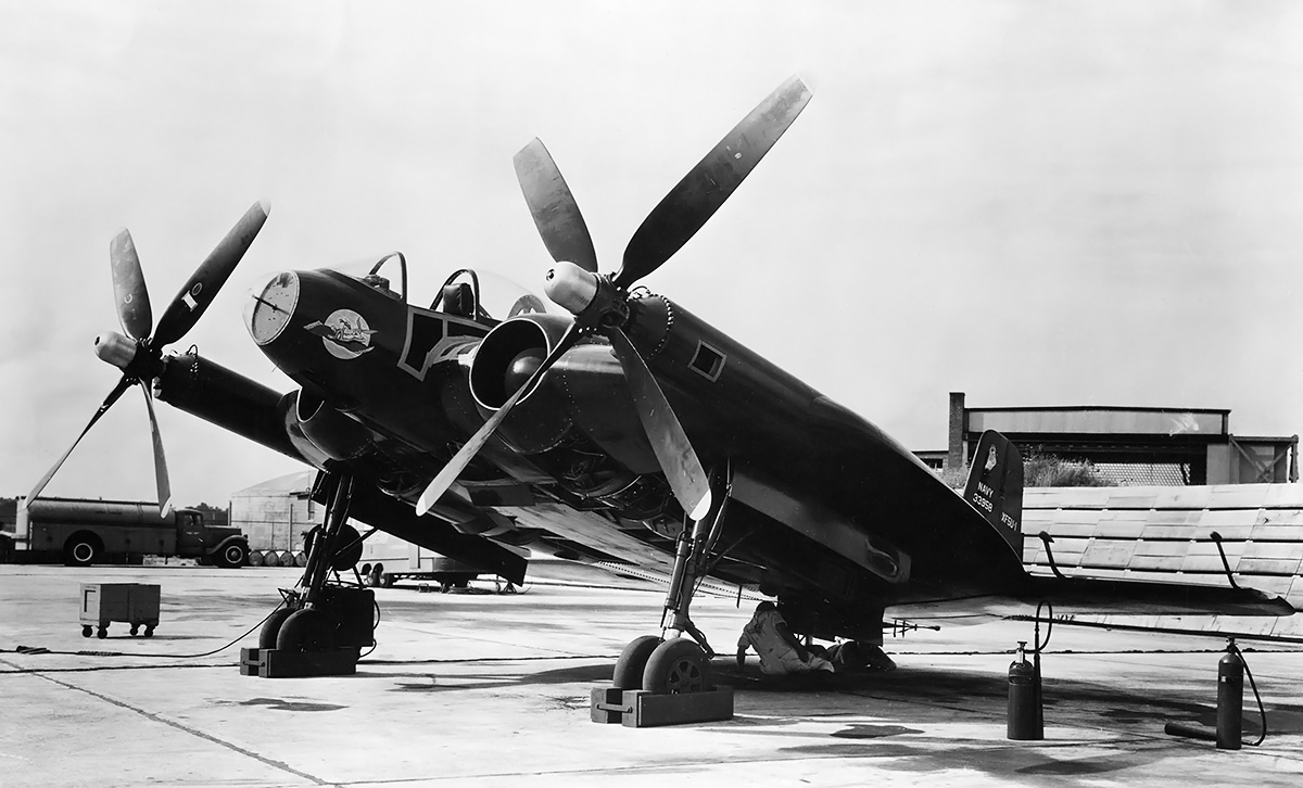 Grounded Dreams: Inside the XF5U, the Navy’s Strangest Fighter That Never Flew 12 vought xf5u with f4u 4 propellers