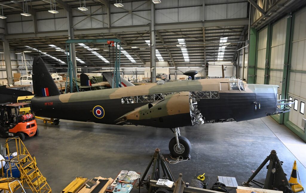 RAF Museum's Vickers Wellington Unveiled After Decade of Conservation 16 wellington 003