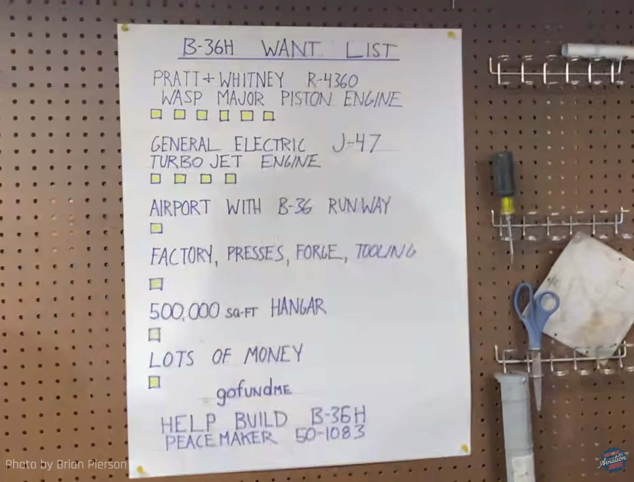 Building the Last Convair B-36 Update 11 wishlist