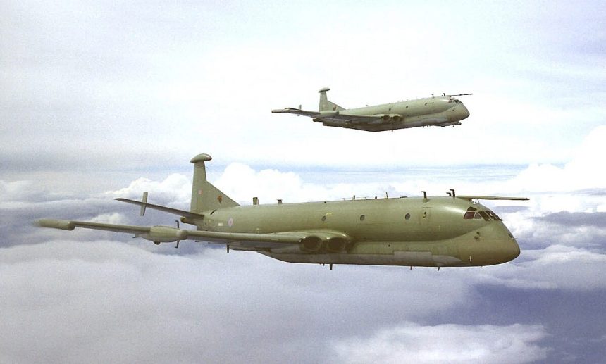 1198px Two Nimrod R1s of 51 Squadron MOD 45132295
